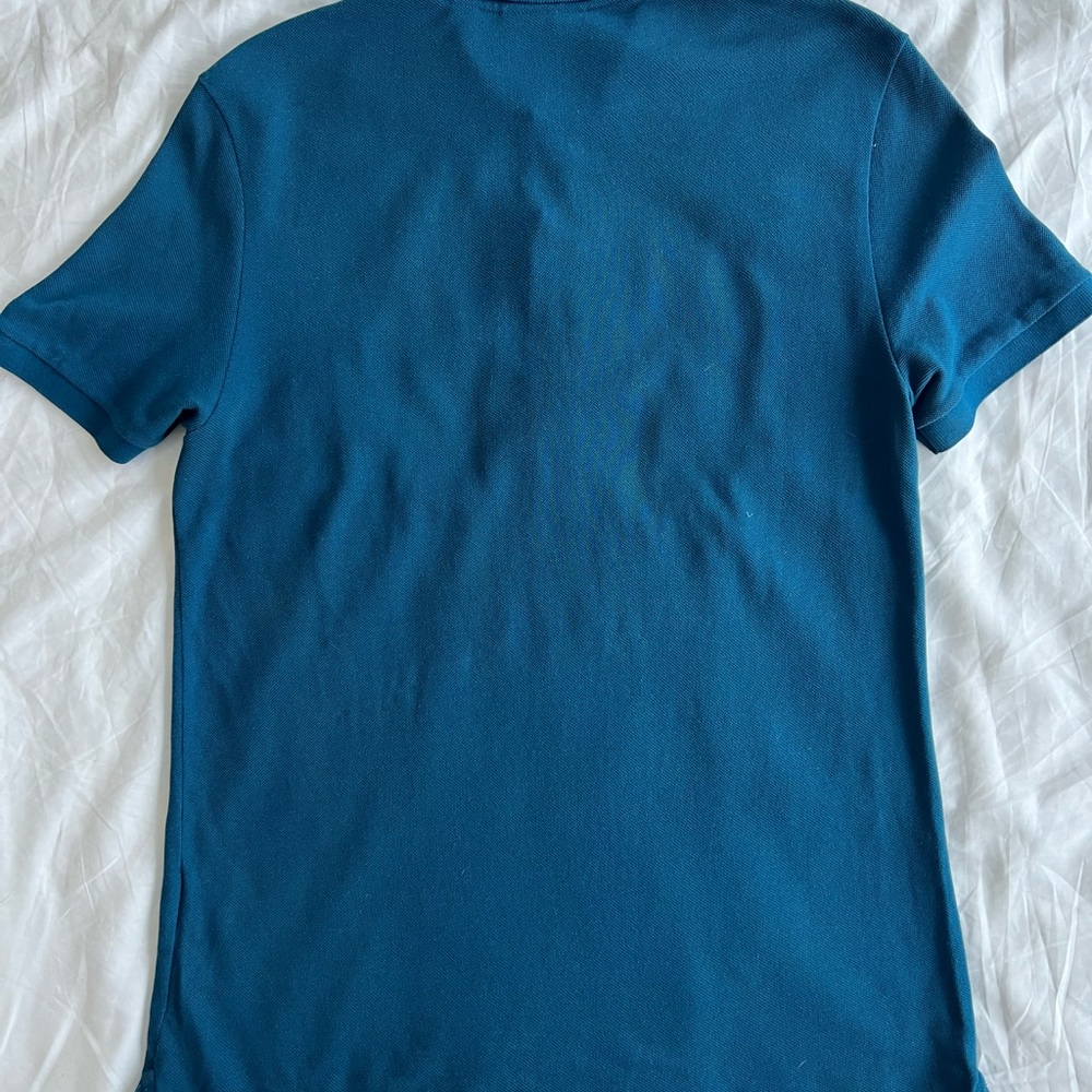 Lacoste Men's Blue Slim Fit Polo Shirt Small - Picture 2 of 2